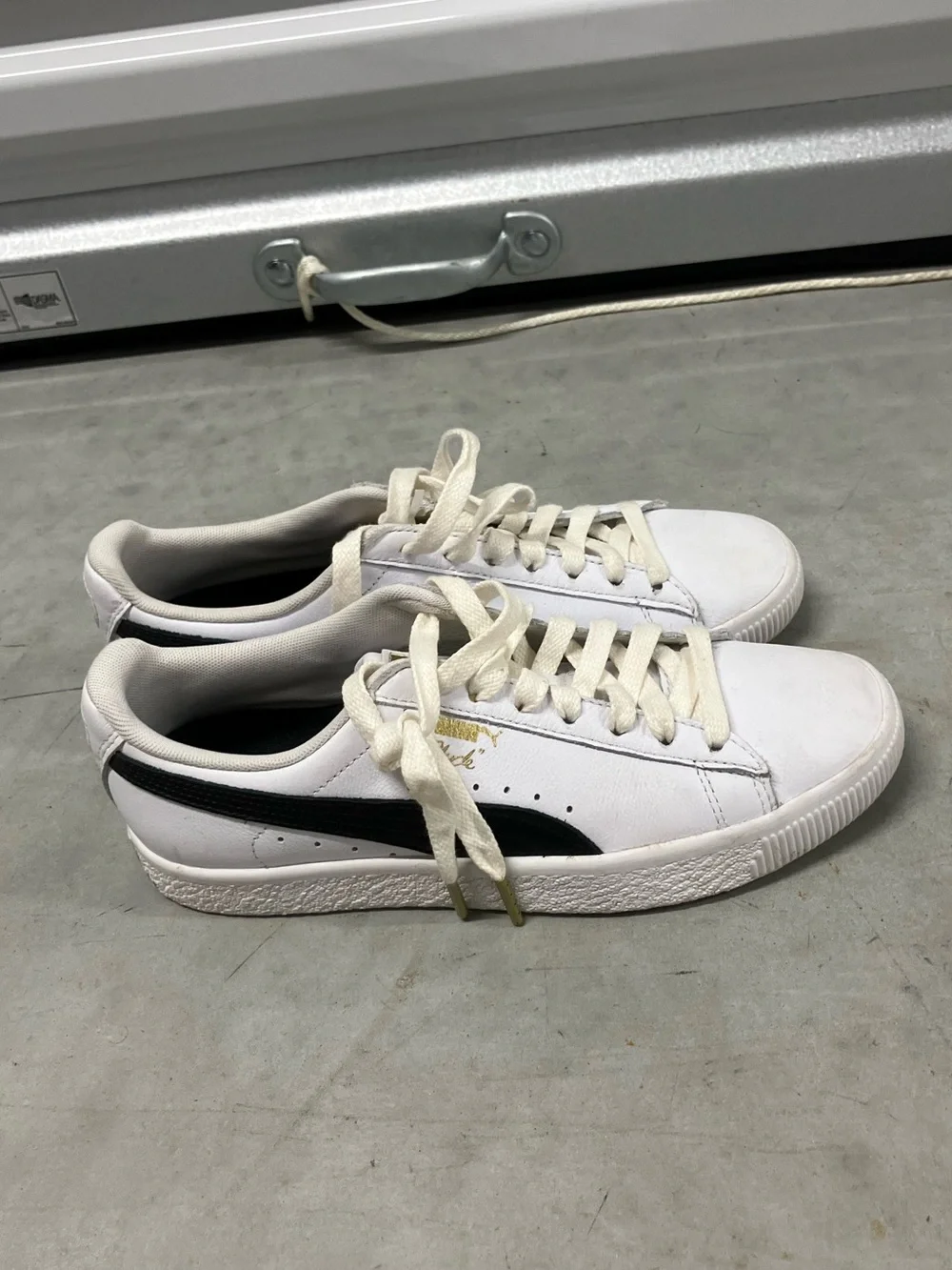 Puma Clyde Classic Foil Core Sneakers